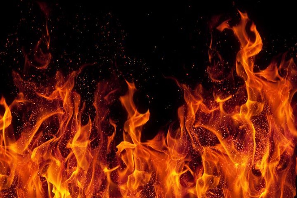 Пожар в доме начался в 19.28
