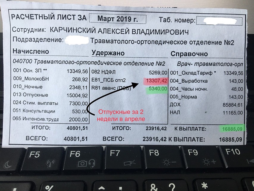 Врачу пообещали увеличить зарплату до средней – до 40 тысяч рублей.