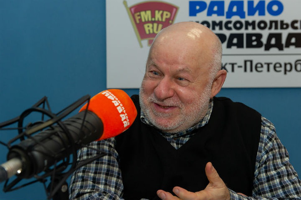 Семен Фурман в студии радио «Комсомольская Правда в Петербурге»