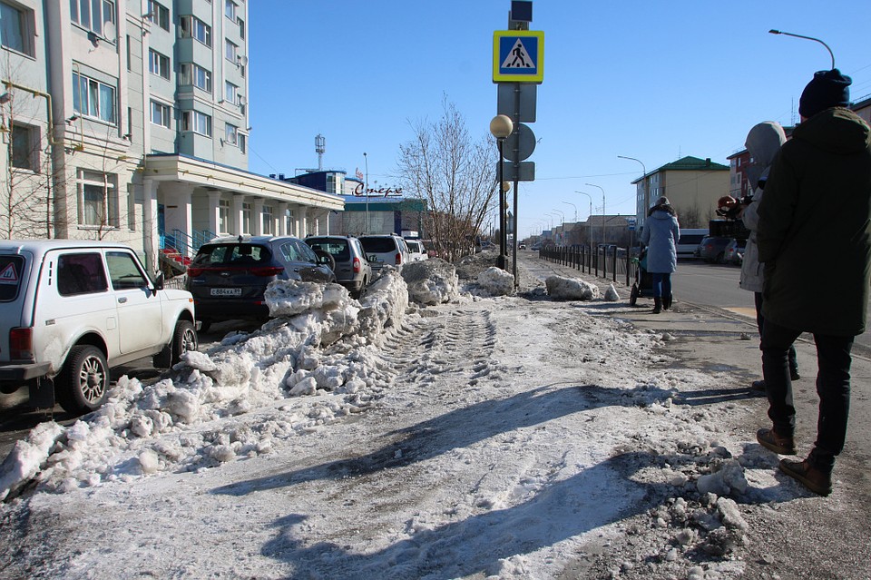 Дороги Салехарда проверили на качество очистки Фото: salekhard.org