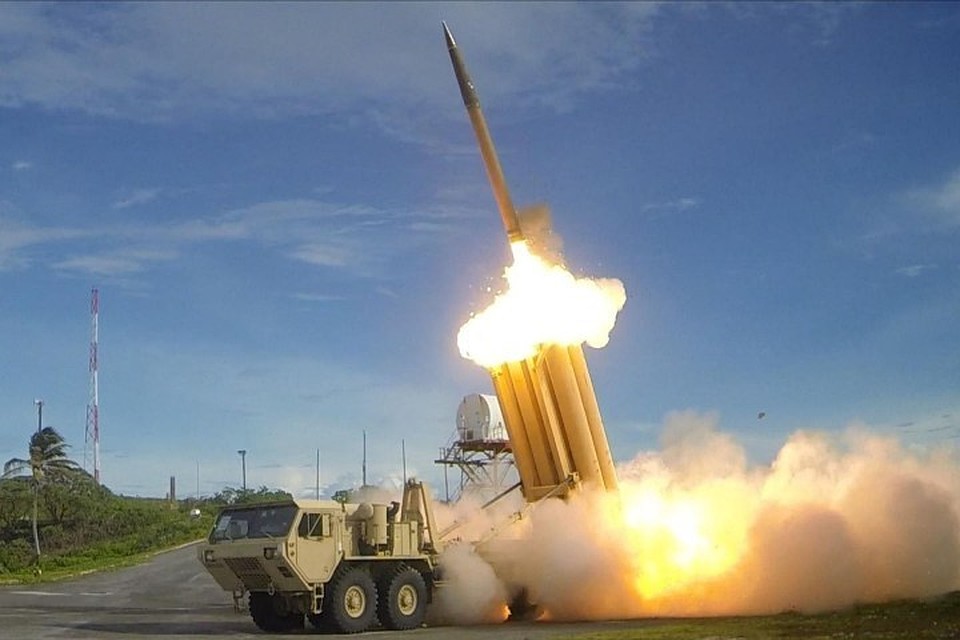 Испытание системы ПРО THAAD