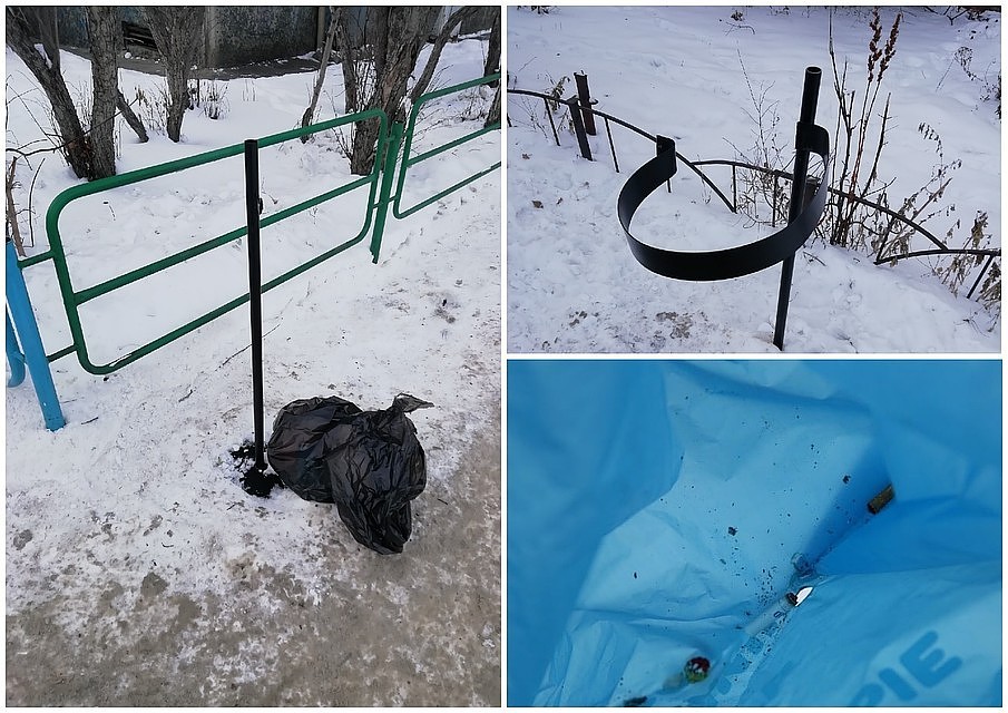 Нано-урнам не везет. Фото: Алексей Толстолуцких.