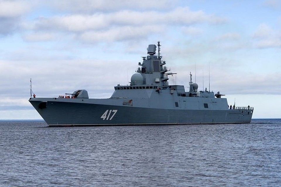 Фрегат Северного флота ВМФ России "Адмирал Флота Советского Союза Горшков"