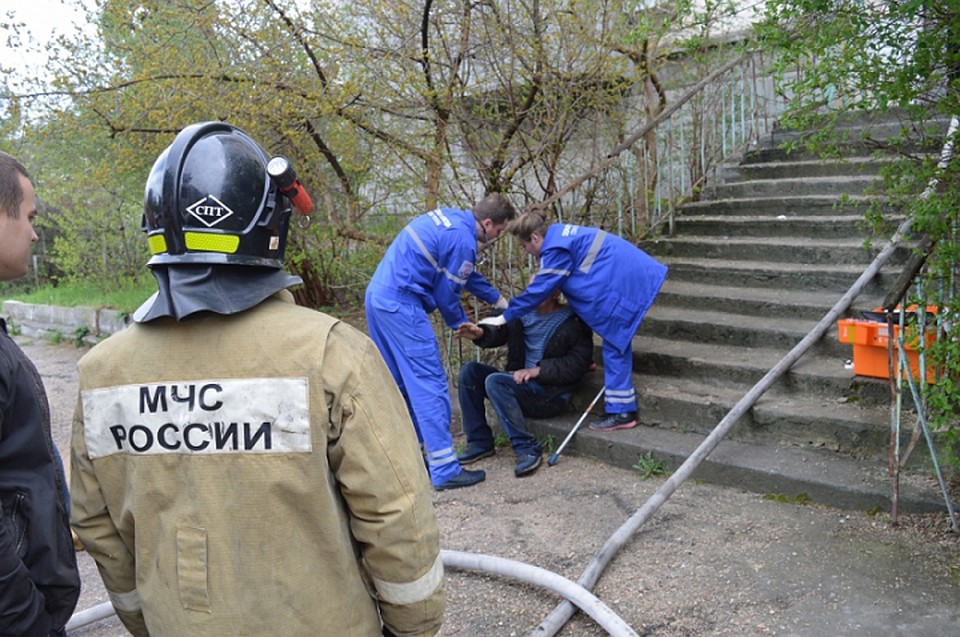 Одного человека удалось спасти. Фото: пресс-служба ГУ МЧС России по городу Севастополю.