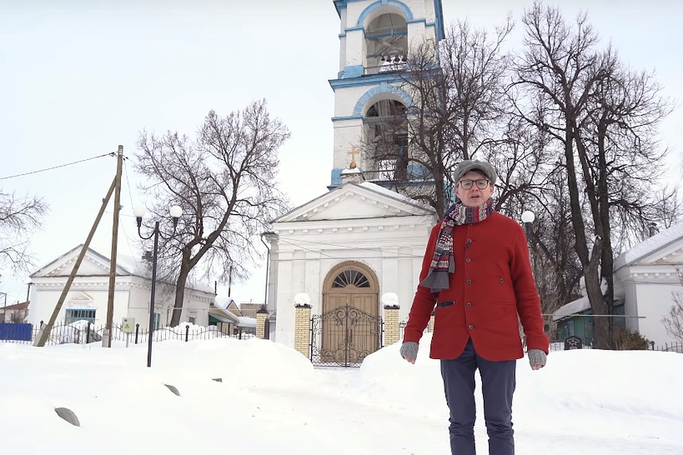 Павел Гнилорыбов в марте побывал в Нолинске и снял о нем фильм. Фото: скриншот с видео