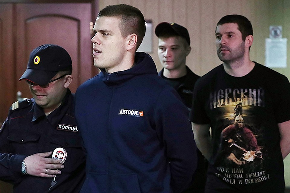 Александр Кокорин выразил надежду на скорое освобождение.Фото: Антон Новодережкин/ТАСС