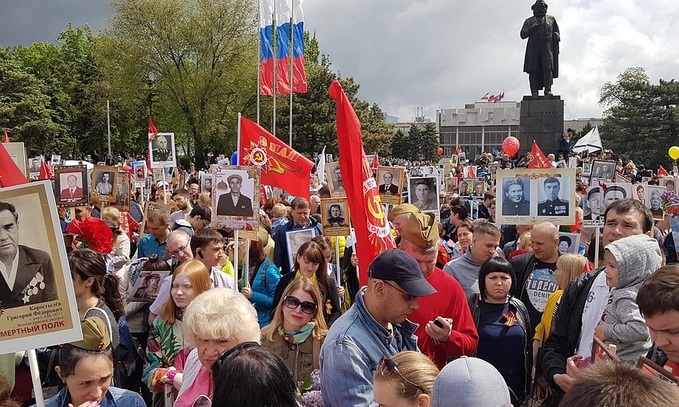 Количество участников патриотической акции прибывает с каждым годом