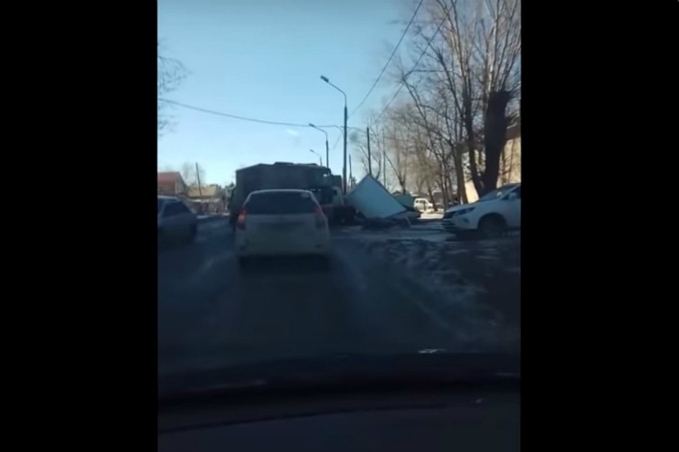 Фото: скриншот с видео ("ЧП Омск" - vk.com/chp55)