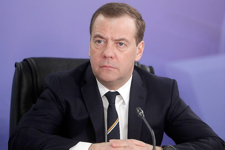 Премьер-министр Дмитрий Медведев. Фото Михаил Метцель/ТАСС