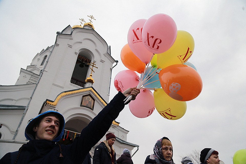 Пасха в Красноярске 2019