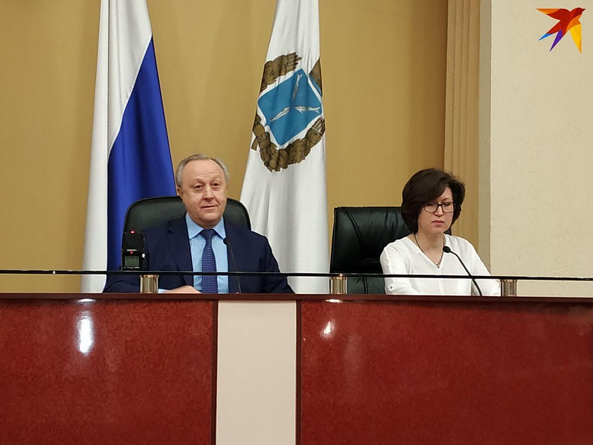 Валерий Радаев провел брифинг по изменению структуры правительства