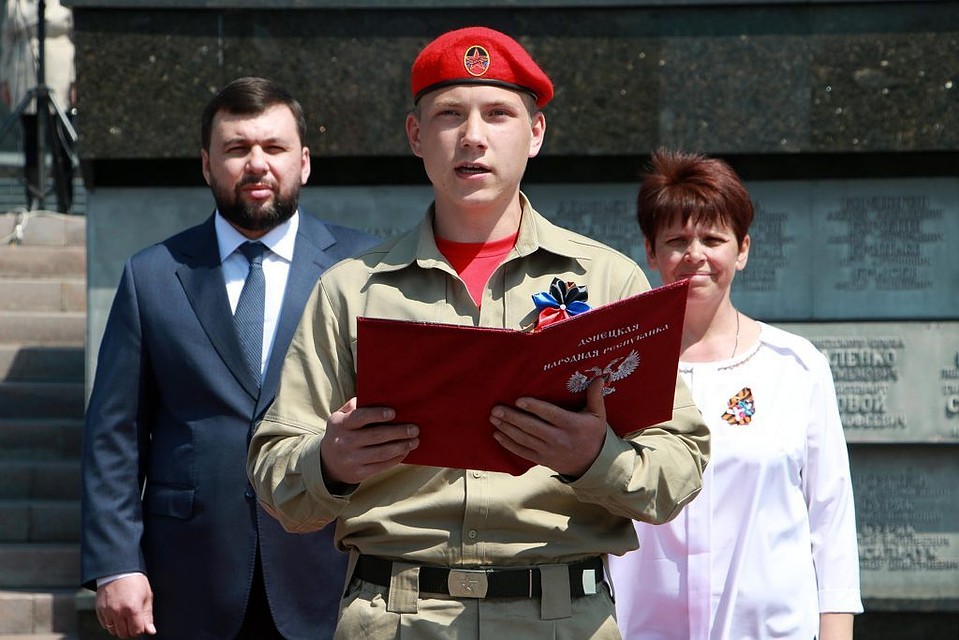 «Молодая гвардия – Юнармия» была создана 5 апреля 2019 года. Фото: dnr-online.ru