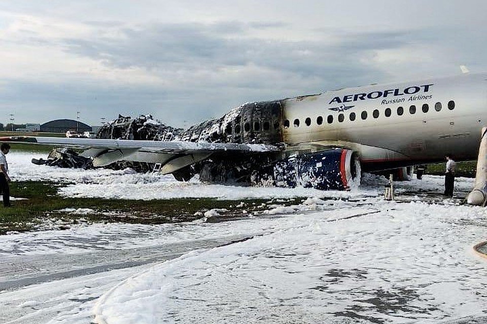 Пилоты SSJ-100 могли косвенно спровоцировать распространение огня