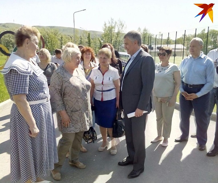 Володин встретился с жителями Вольска