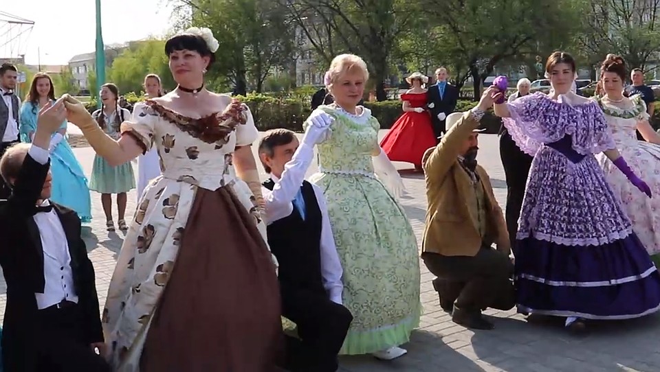 Бал в традициях 19 века