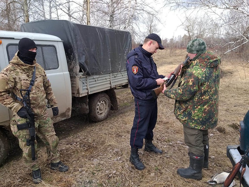 В ходе акции проверили 322 владельца охотничьего оружия