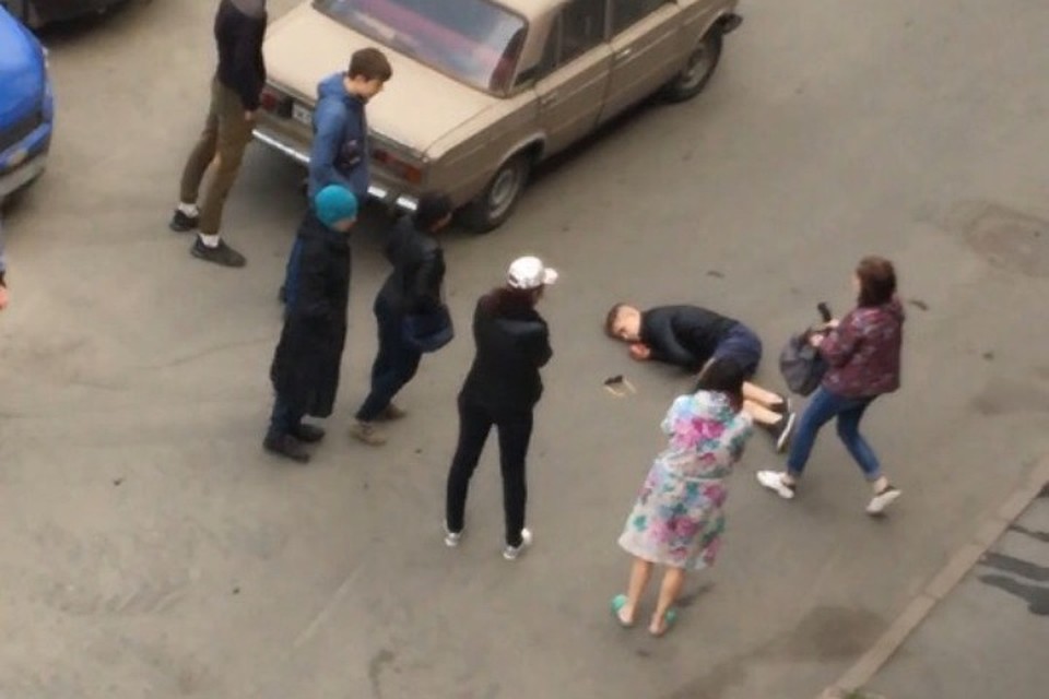 Повезло: в Кемерове мужчина остался жив после удара ножом . ФОТО: vk.com, "Инцидент Кемерово"