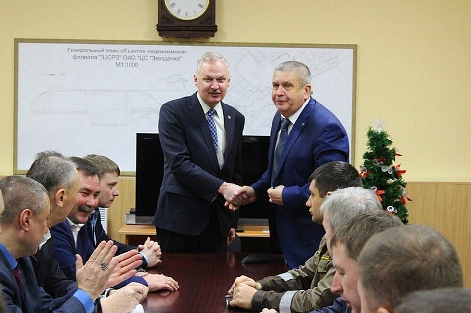 До этого Сергей Вераксо возглавлял отдел по работе с филиалами АО «ЦС «Звездочка». Фото: АО «Объединенная судостроительная корпорация».