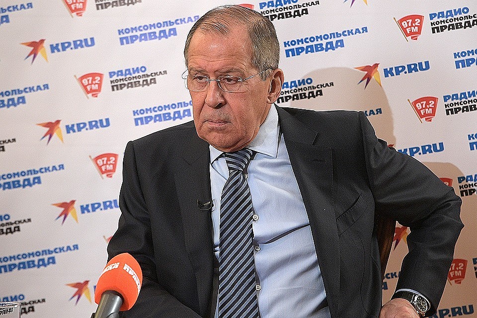 Сергей Лавров сделал заявление на совещании в СЕ.