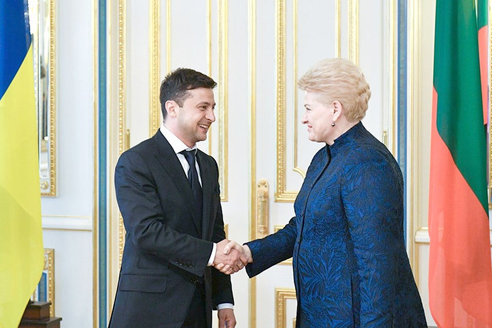 Президент Литвы встретилась с новым главой украинского государства. Фото: с сайта president.gov.ua