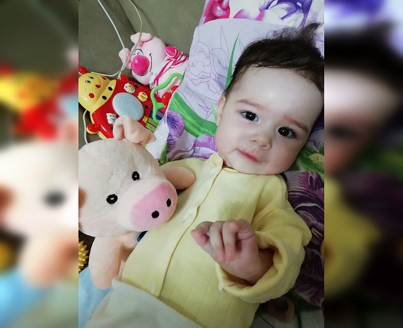 Малышка родилась доношенной и абсолютно здоровой