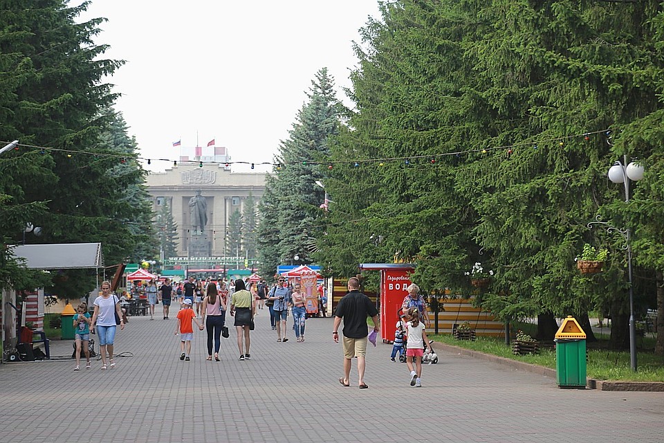 В Красноярске в Центральном парке снесут 74 объекта