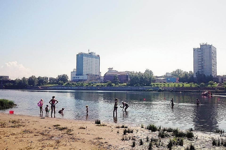 Красноярцев начали штрафовать за купание в неположенных местах