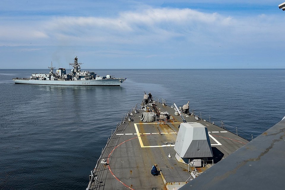 Эсминец ВМС США вошел в акваторию Балтийского моря