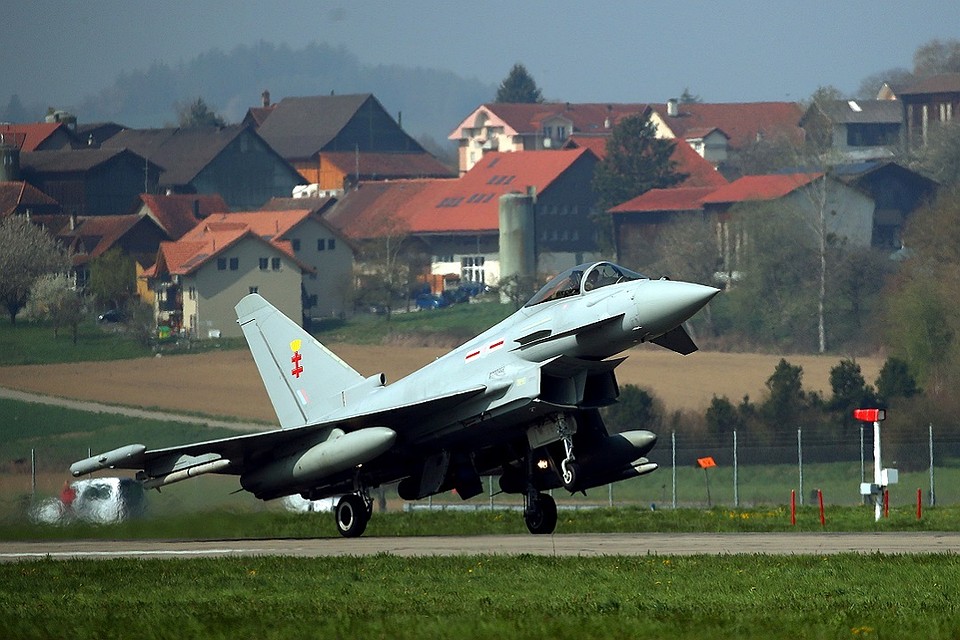 Немецкий истребитель Eurofighter