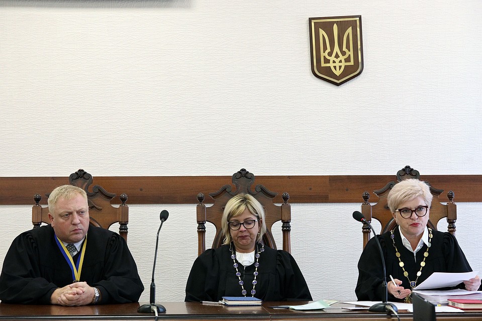 Судебное заседание в Киеве.