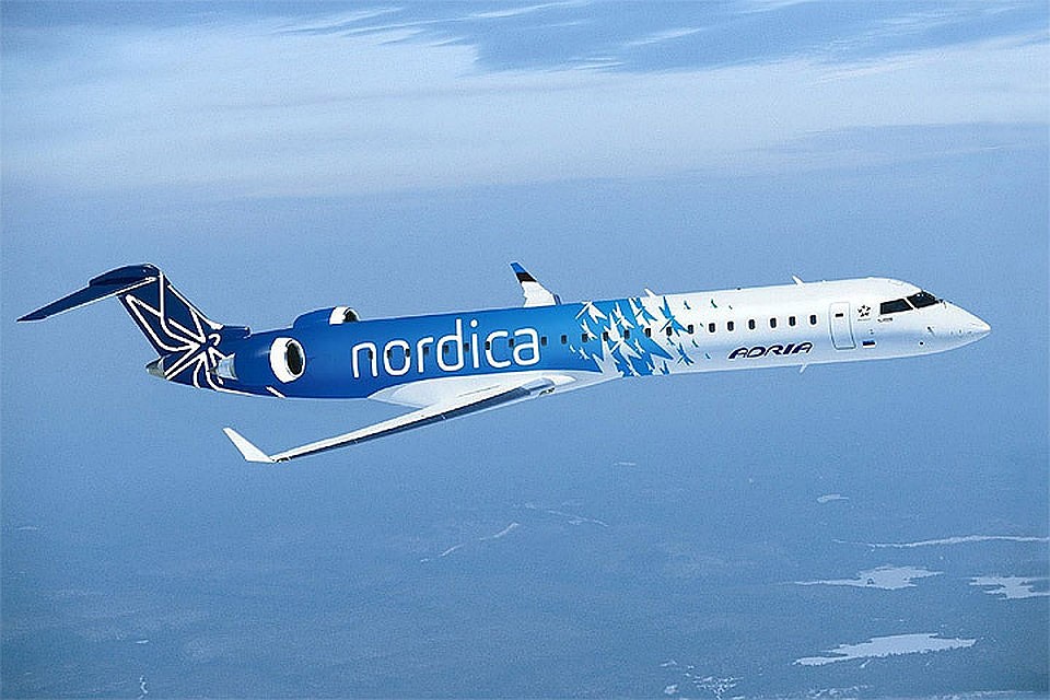 Эстонская авиакомпания "Nordica" закрепилась в Швеции. Фото: с сайта dv.ee