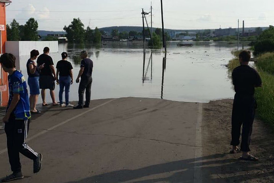 Уровень воды в реках Иркутской области снижается