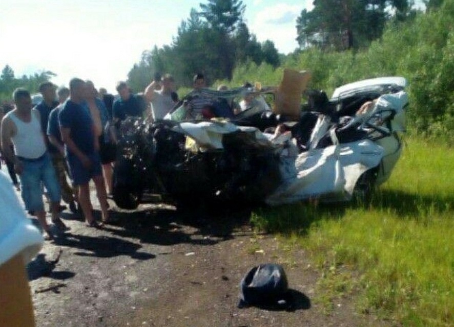 В аварии погибла женщина Фото: ЧП- Канск