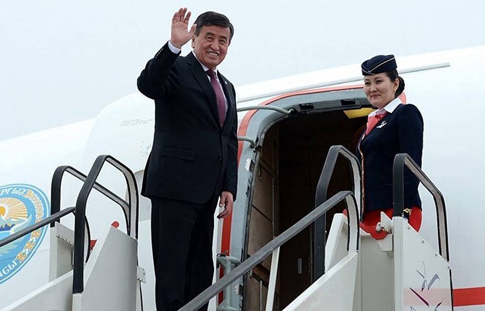 Жээнбеков вылетел в Швейцарию.