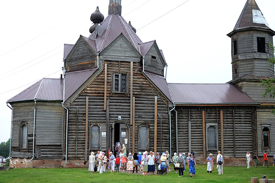 Сибирские Кижи: церковь святой великомученицы Параскевы Пятницы. Фото: Зоя ЯКОВЛЕВА