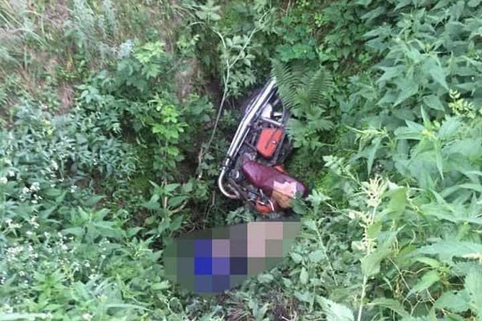 Сельчанин вылетел в овраг