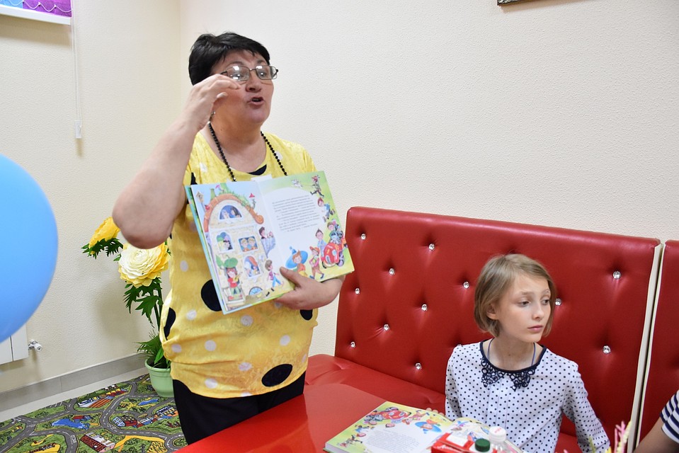 С каждым ребенком во время проекта занимались индивидуально.
