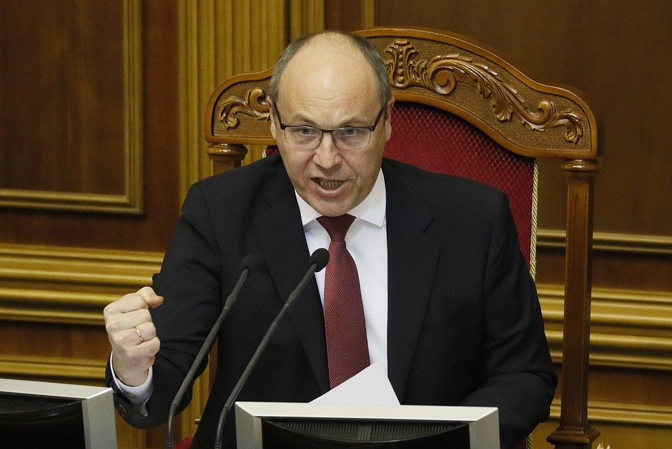 Спикер Рады Андрей Парубий