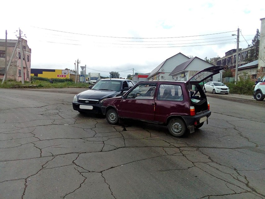 Авария произошла вчера в городе Рассказово