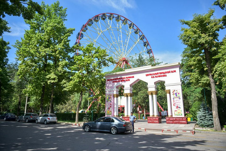 Специалисты пришли с проверкой в парк Панфилова.