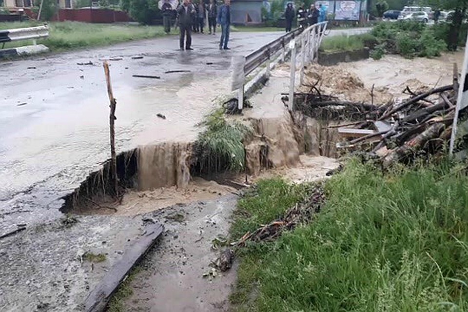 Подъем воды может привести к разрушениям