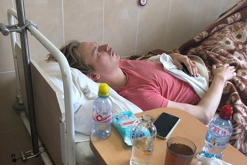 У Березкина сотрясение мозга и переломы ребер.