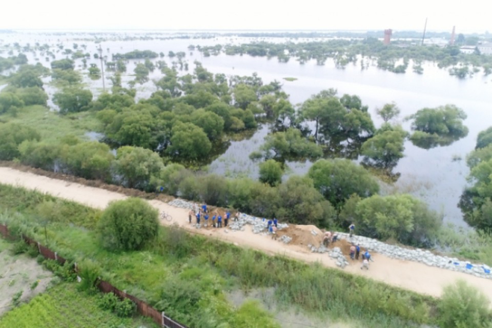В Ленинском районе ЕАО ожидается большой подъем воды