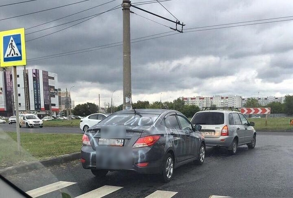 Разрисованная машина удивила горожан
