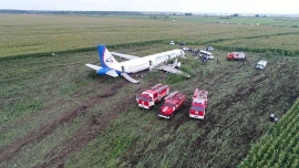 На борту самолета находились 233 человека