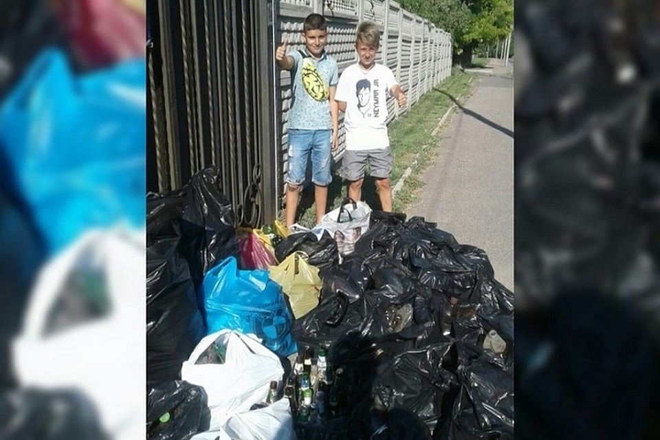 Общественная организация «Донецкая Республика» запустила «эко-марафон». Фото: hunt-dogs.ru
