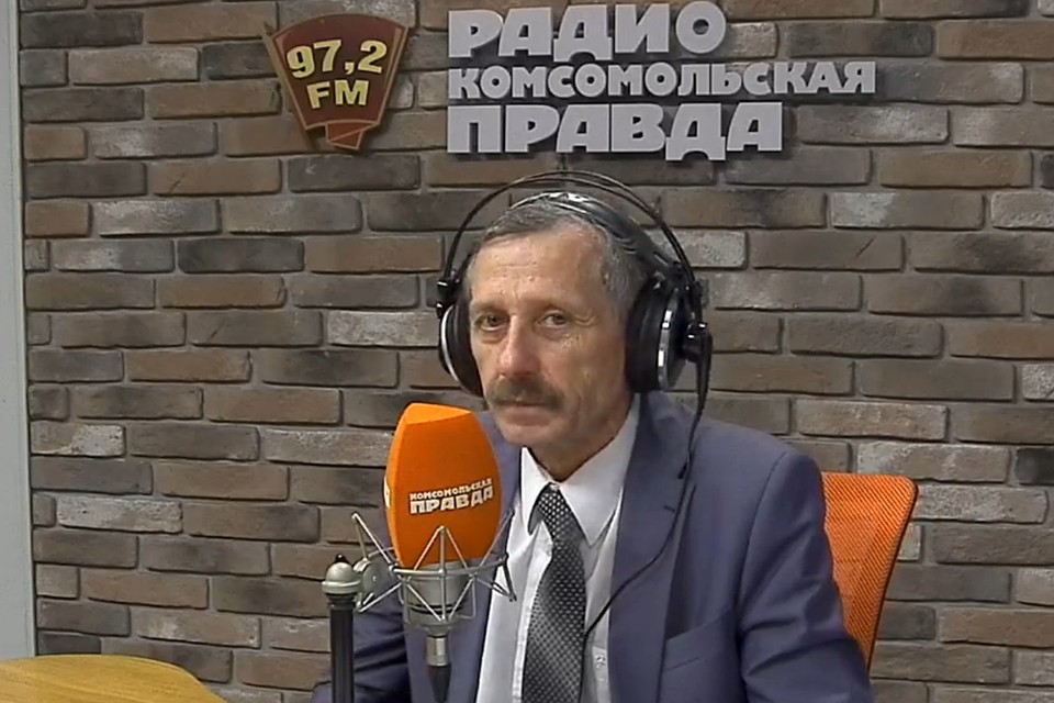 Владимир Кузин в эфире Радио "Комсомольская правда"