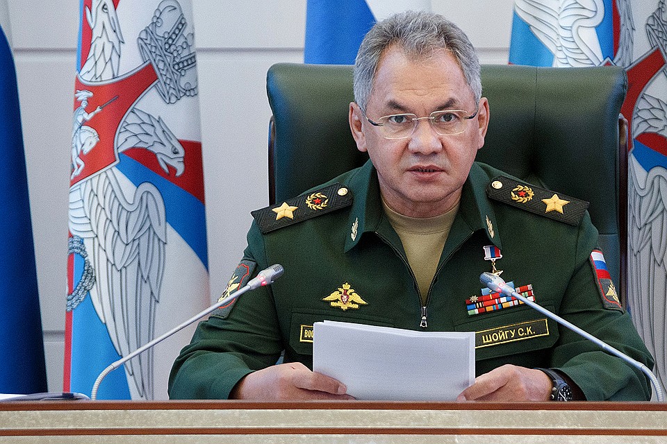 Министр обороны РФ Сергей Шойгу.
