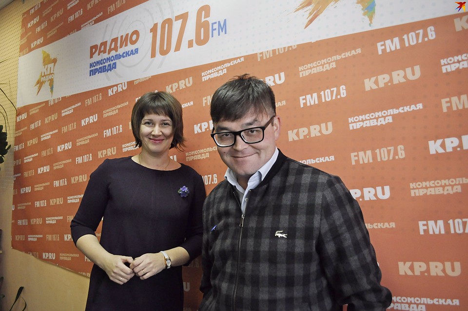 Алексей Фомин, директор Удмуртской государственной филармонии, и Мария Видмак, художественный руководитель Удмуртской государственной филармонии