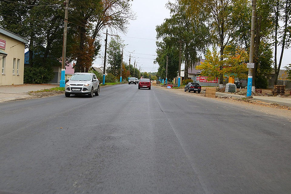 В Брянске продолжается капремонт на улице Бежицкой.